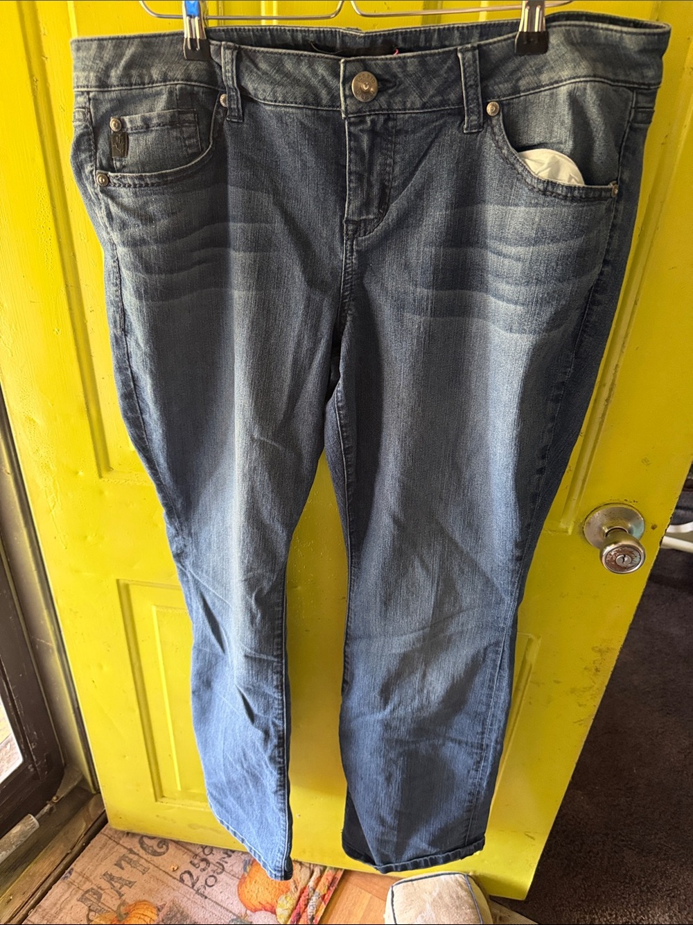 torrid Medium Blue Straight-Leg Jeans